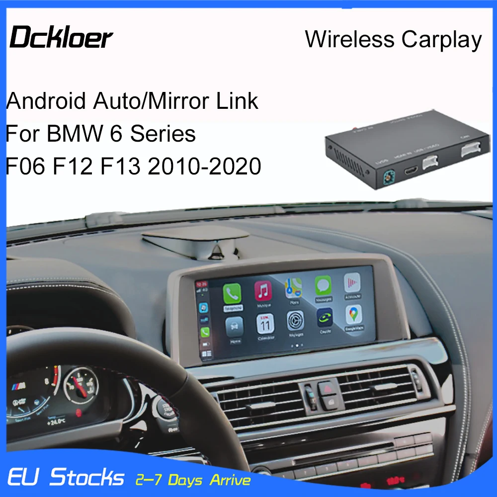 Wireless CarPlay For BMW 6 Series F06 F12 F13 2010-2020 With Android Auto Mirror Link AirPlay Radio Car Play Function
Wireless CarPlay For BMW 6 Series F06 F12 F13 2010-2020 With Android Auto Mirror Link AirPlay Radio Car Play Function