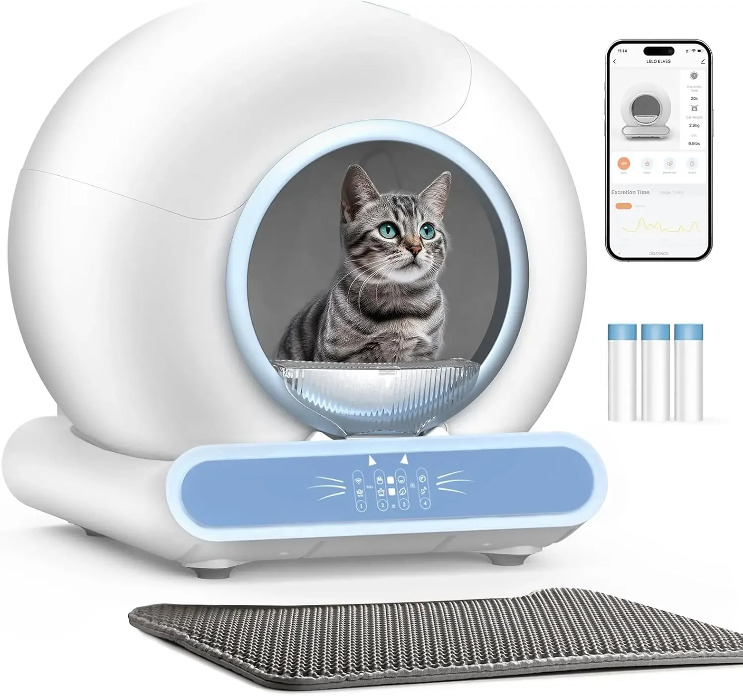 #Manufacturer Self Cleaning Smart Automatic Cat Litter Box
#Manufacturer Self Cleaning Smart Automatic Cat Litter Box