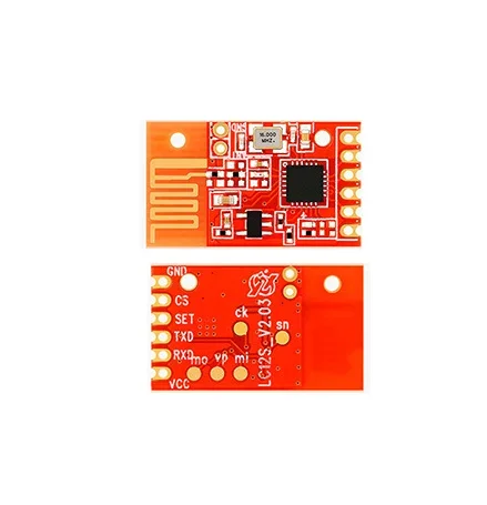 3.3V 2.4G LC12S UART Wireless Serial Port Transmission Transceiver and Remote Communication Module 128 Channels 2.2-3.6V
3.3V 2.4G LC12S UART Wireless Serial Port Transmission Transceiver and Remote Communication Module 128 Channels 2.2-3.6V