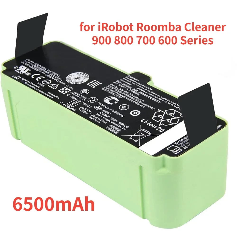Original Lithium Ion Battery for iRobot Roomba Cleaner 900 800 700 600 Series 960 980 981 965 895 890 860 695 692 680 675 Part
Original Lithium Ion Battery for iRobot Roomba Cleaner 900 800 700 600 Series 960 980 981 965 895 890 860 695 692 680 675 Part