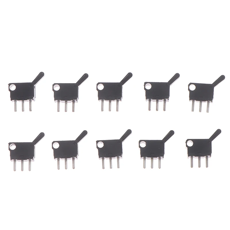 Three Pins Momentary Push Button Open Switch, 10pcs Miniature Small Limit Travel Micro Switches With Hole for DIY Production
Three Pins Momentary Push Button Open Switch, 10pcs Miniature Small Limit Travel Micro Switches With Hole for DIY Production