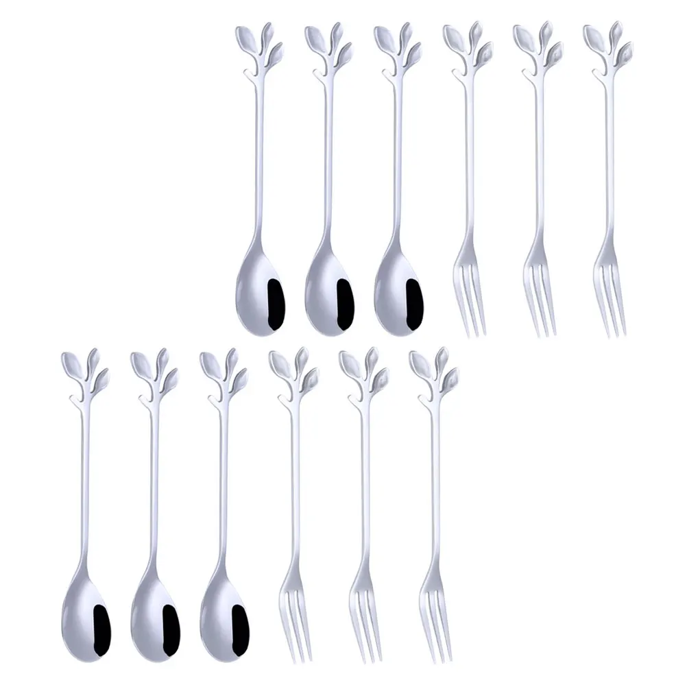 Stainless Steel Spoon Coffee Spoon Cake Forks Creative Dessert Spoon Ice Cream Spoon
Stainless Steel Spoon Coffee Spoon Cake Forks Creative Dessert Spoon Ice Cream Spoon