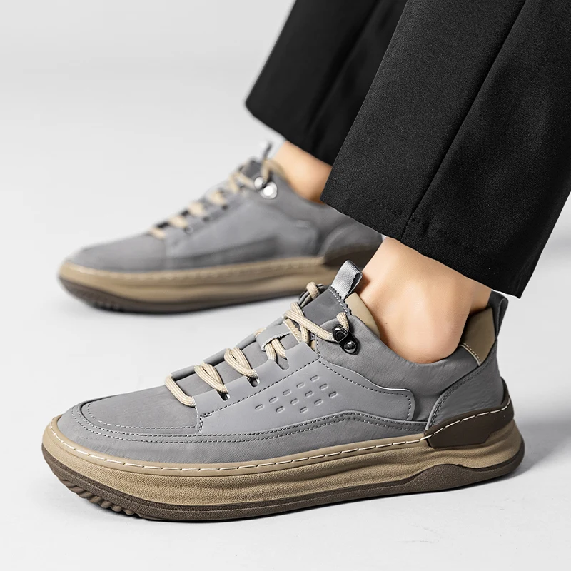 Casual men's shoes Comfortable minimalist breathable style Outdoor leisure street walking Daily high-quality board shoes New
Casual men's shoes Comfortable minimalist breathable style Outdoor leisure street walking Daily high-quality board shoes New