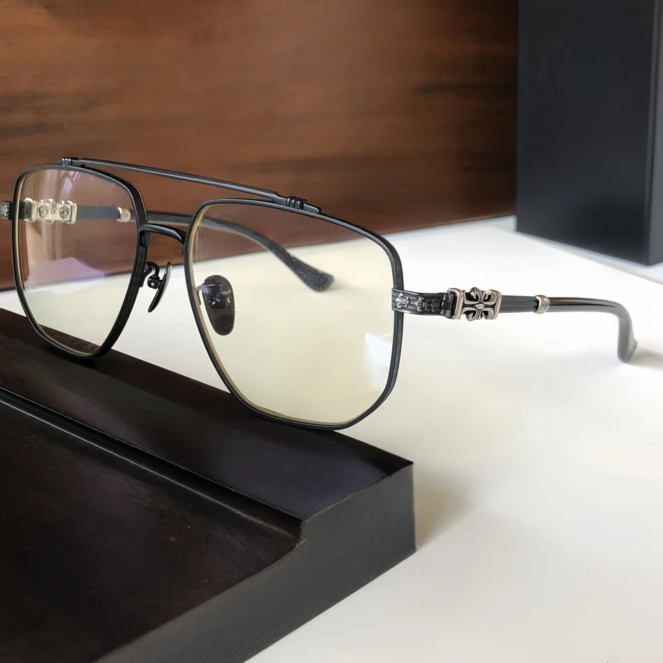 Personality Pilot Men Myopia Glasses Frame Fashion Women's Brand Designer Classic Retro Aesthetic Luxury Prescription Glasses
Personality Pilot Men Myopia Glasses Frame Fashion Women's Brand Designer Classic Retro Aesthetic Luxury Prescription Glasses