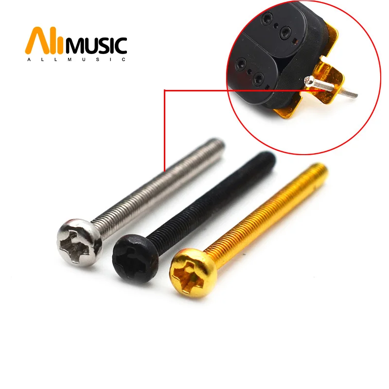 100PC Electric Guitar Humbucker Pickup Height Adjusting Screws M2.5*32PM Black/Gold/Chrome
100PC Electric Guitar Humbucker Pickup Height Adjusting Screws M2.5*32PM Black/Gold/Chrome