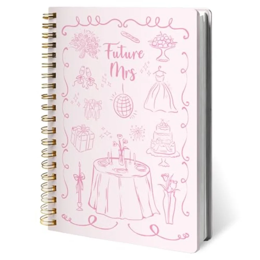 Coquette Pink Wedding Notebook Journal, Bridal Shower Wedding Gifts Journal for Women, Just Married Gifts, Future Mrs Engagemen
Coquette Pink Wedding Notebook Journal, Bridal Shower Wedding Gifts Journal for Women, Just Married Gifts, Future Mrs Engagemen