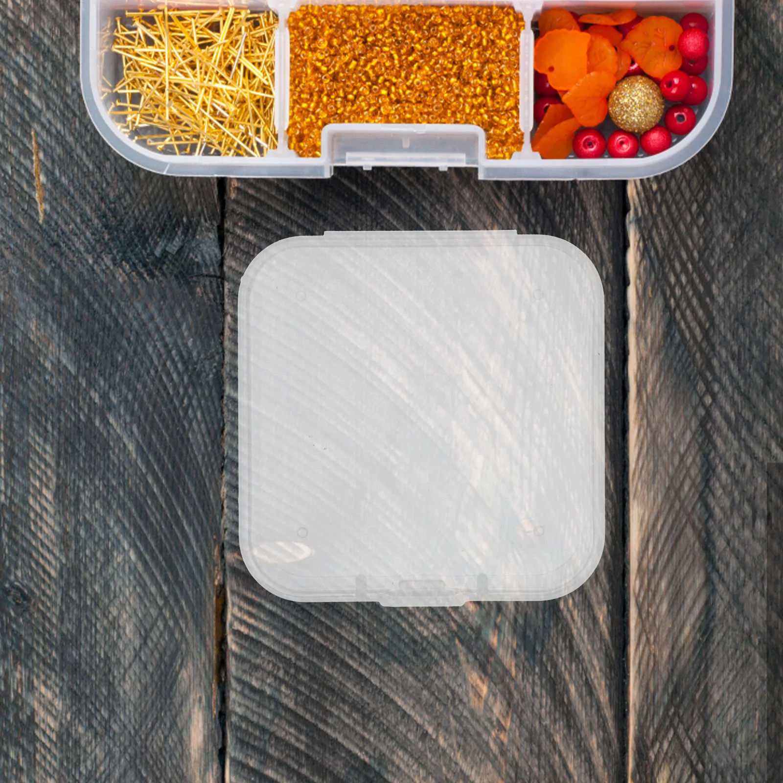 Transparent Plastic Storage Box Loose Beads Container Case Multi Function Organizer Clear Design Jewelry Button Storage Solution
Transparent Plastic Storage Box Loose Beads Container Case Multi Function Organizer Clear Design Jewelry Button Storage Solution