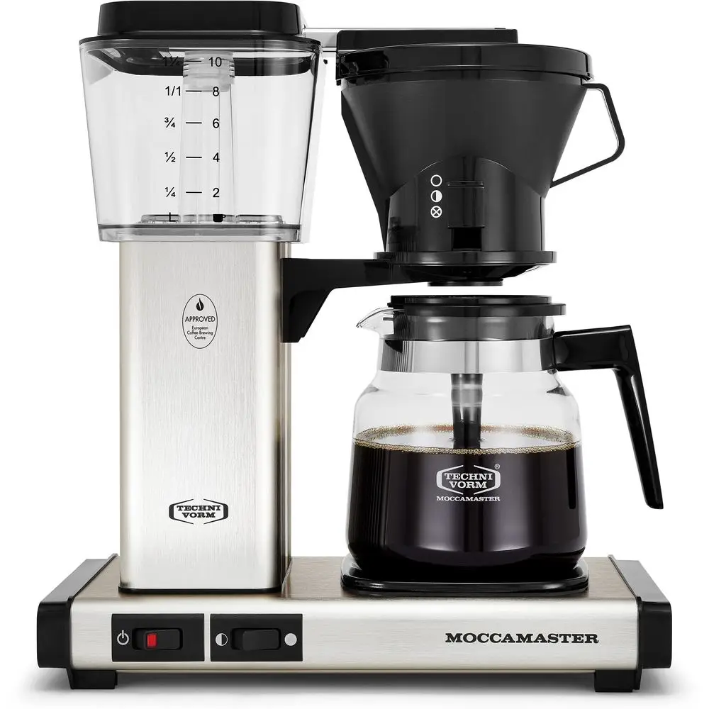 59691 KB Coffee Brewer, 40 oz, Brushed silver , 6.5D x 12.75W x 14H
59691 KB Coffee Brewer, 40 oz, Brushed silver , 6.5D x 12.75W x 14H