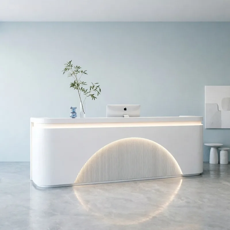 Modern Beauty Reception Desks Salon Display Design Office Specialty Reception Counter Front Desk Rezeptionstheke Furniture
Modern Beauty Reception Desks Salon Display Design Office Specialty Reception Counter Front Desk Rezeptionstheke Furniture