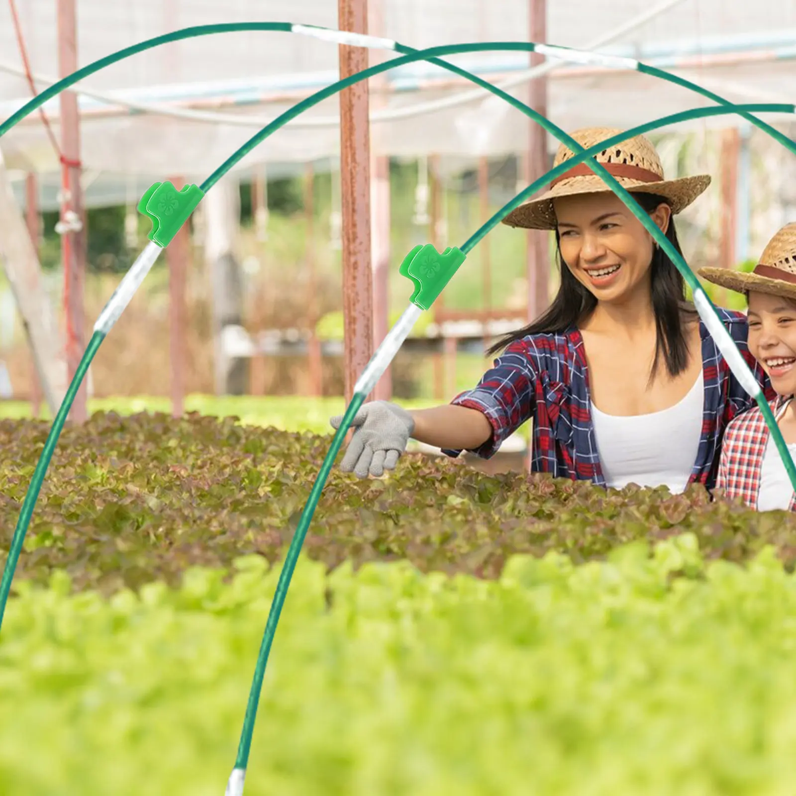 Greenhouse Hoops DIY Grow Tunnel Fiberglass Garden Hoops Kit Support Frame Garden Netting Raised Bed Plant Row Cover Insect Net
Greenhouse Hoops DIY Grow Tunnel Fiberglass Garden Hoops Kit Support Frame Garden Netting Raised Bed Plant Row Cover Insect Net