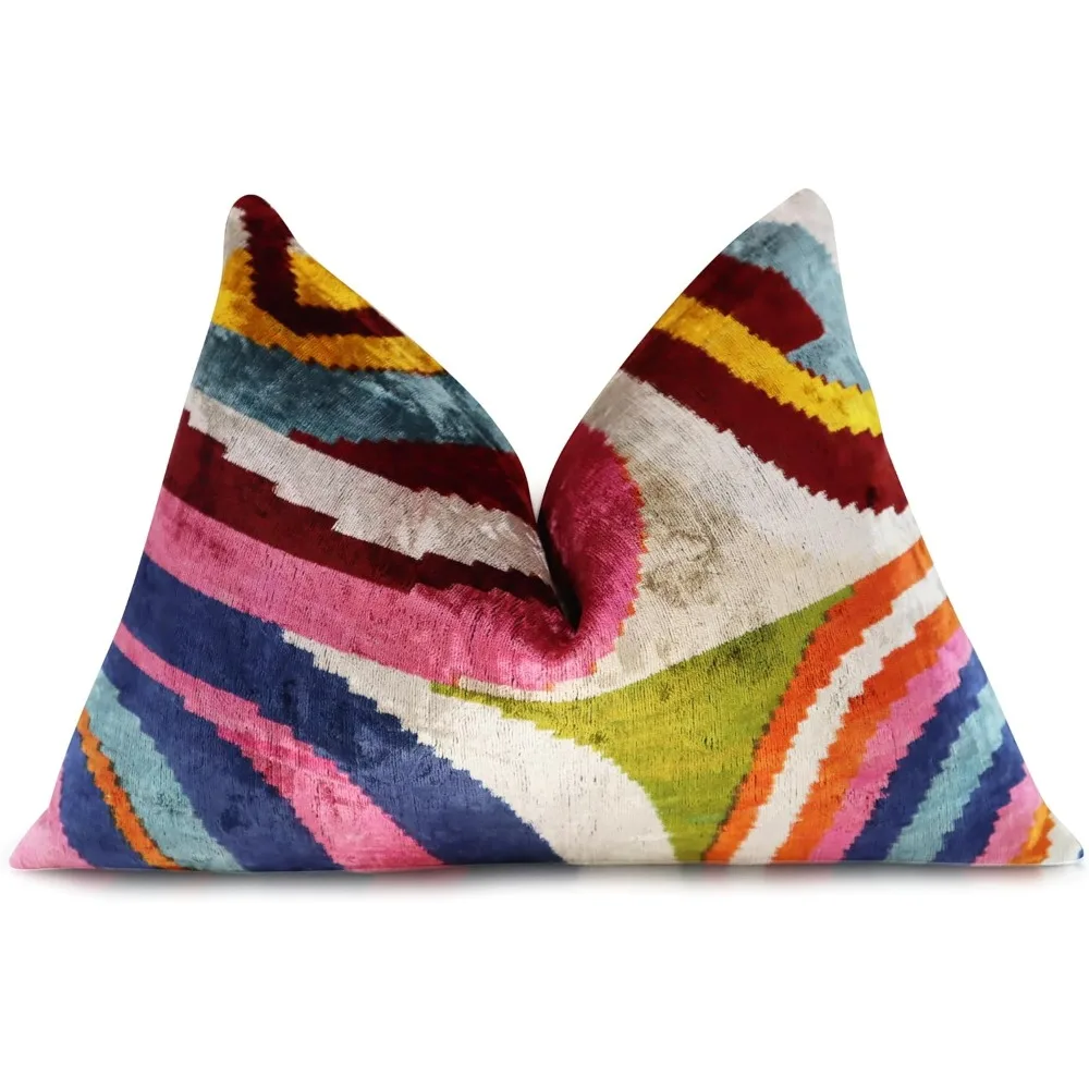 Красочная шелковая бархатная декоративная подушка — 16x24 дюймов, естественно окрашенная, декоративная подушка с наполнителем из перьев
Красочная шелковая бархатная декоративная подушка — 16x24 дюймов, естественно окрашенная, декоративная подушка с наполнителем из перьев