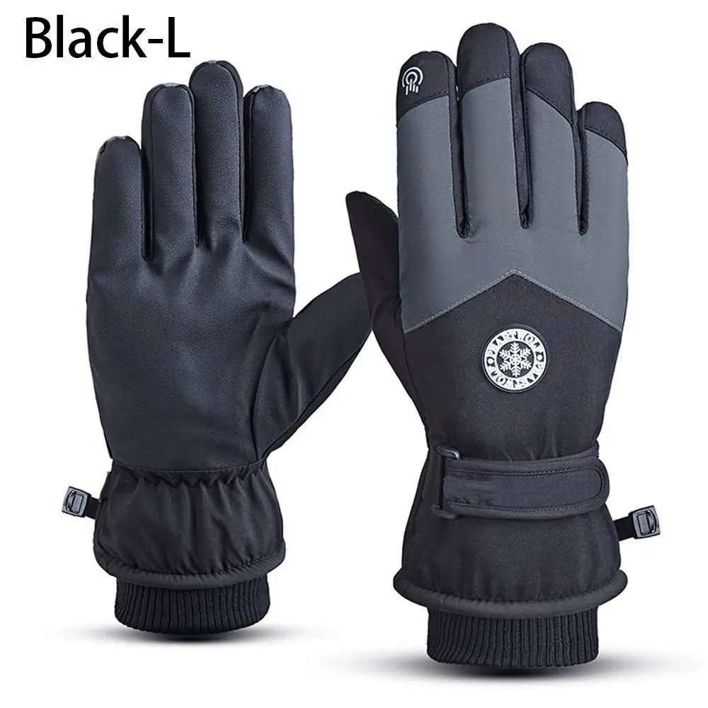 Waterproof Fleece Winter Touch Screen PU Leather Riding Gloves Ski Gloves Snow Gloves
Waterproof Fleece Winter Touch Screen PU Leather Riding Gloves Ski Gloves Snow Gloves