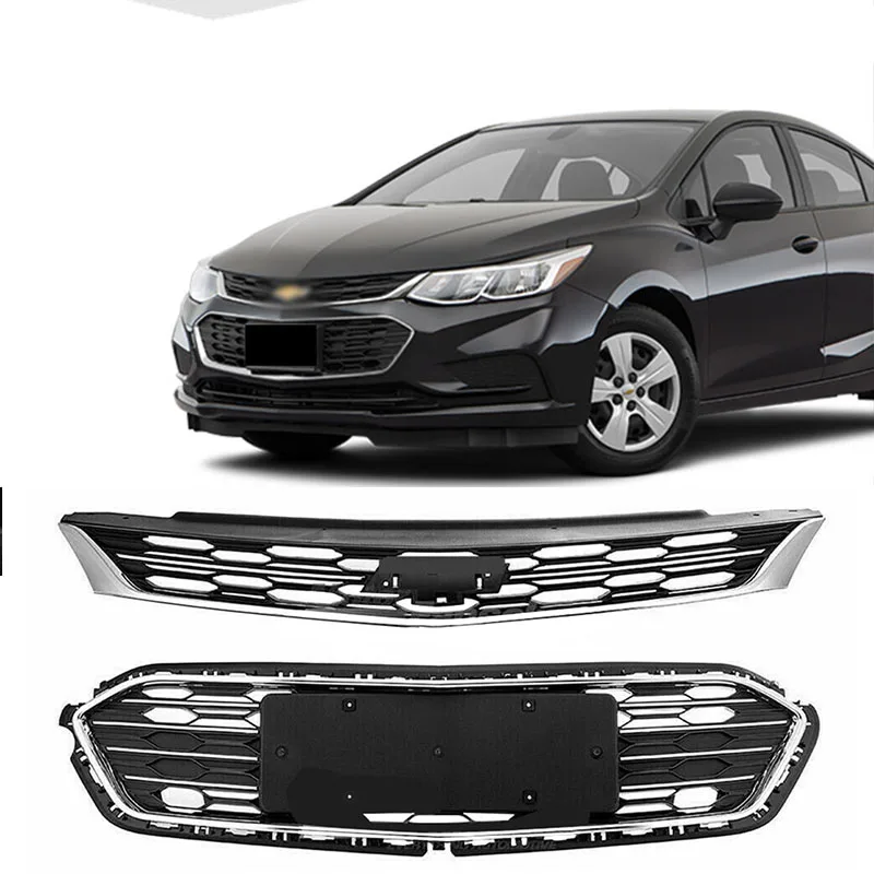 Racing Grills For Chevrolet Cruze 2016 2017 2018 2019 Honeycomb Hood Grill Grille Middle Black Silver FRONT GRILL Front Bumper
Racing Grills For Chevrolet Cruze 2016 2017 2018 2019 Honeycomb Hood Grill Grille Middle Black Silver FRONT GRILL Front Bumper
