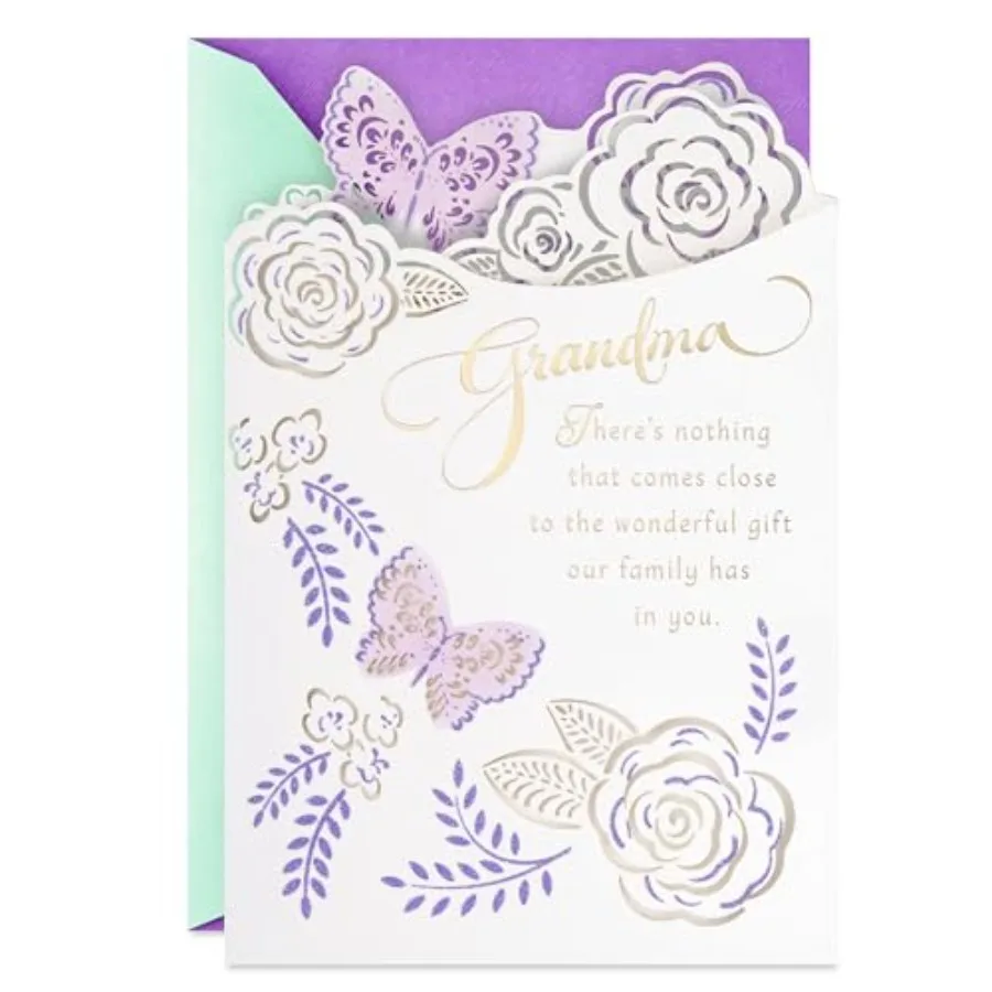 Birthday Card for Grandma Wonderful Gift
Birthday Card for Grandma Wonderful Gift