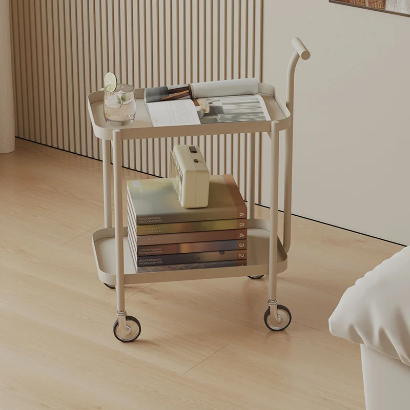 Small Cream Style Coffee Table Wheels Simple Corner Utility Living Room Bedroom Internet Popular Mobile Side Table Rack
Small Cream Style Coffee Table Wheels Simple Corner Utility Living Room Bedroom Internet Popular Mobile Side Table Rack