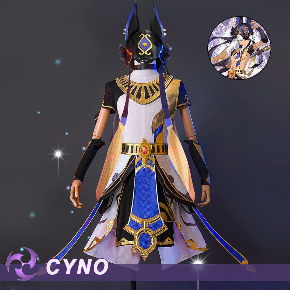 Genshin Impact Cyno Cosplay Costume Full Set XS-XXL Halloween Party Comic Con
Genshin Impact Cyno Cosplay Costume Full Set XS-XXL Halloween Party Comic Con