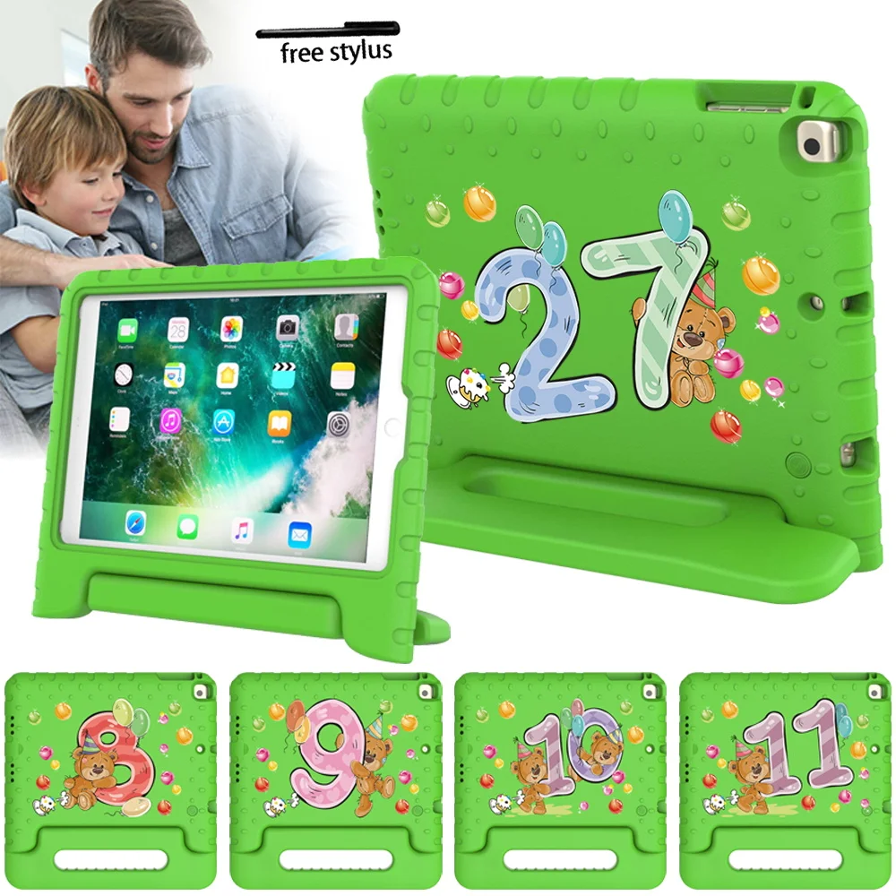 Чехол-подставка для IPad Mini 1/2/3/4/5/iPad 2 3 4/ipad 5-6-го поколения, защитный чехол с рисунком из ЭВА и Бесплатный стилус
Чехол-подставка для IPad Mini 1/2/3/4/5/iPad 2 3 4/ipad 5-6-го поколения, защитный чехол с рисунком из ЭВА и Бесплатный стилус