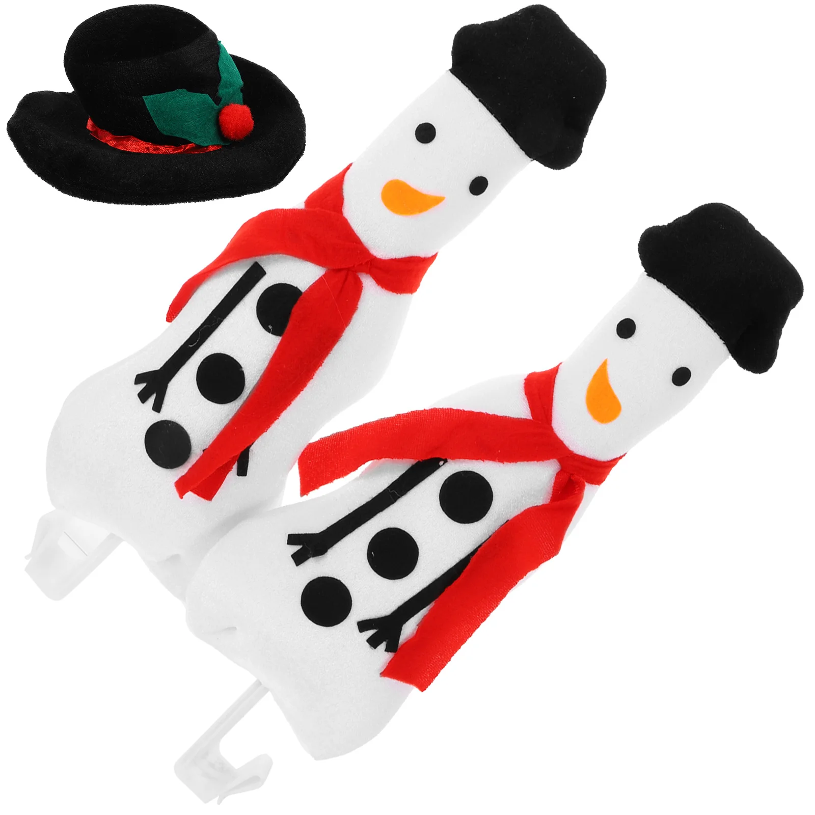 2Pcs Christmas Snowman Car Decoration Wear-Resistant Xmas Accessories Easy Install Holiday Gift Set Christmas Car Decor
2Pcs Christmas Snowman Car Decoration Wear-Resistant Xmas Accessories Easy Install Holiday Gift Set Christmas Car Decor