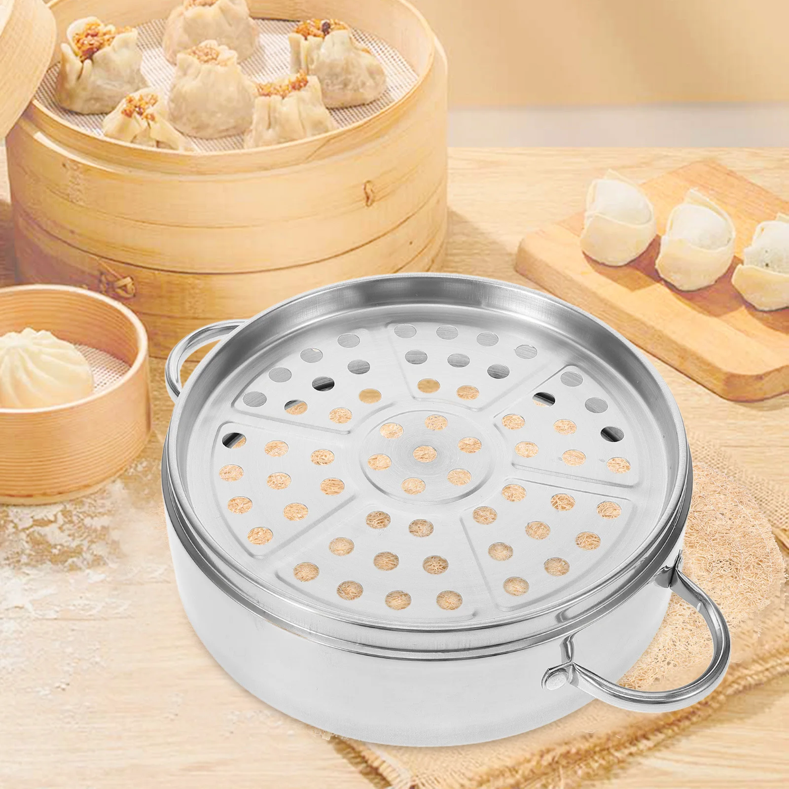 Stainless Steel Steamer Basket Round Steaming Basket for Rice Cooker Vegetable Dumpling Stand Rack Food Steaming Insert Kitchen
Stainless Steel Steamer Basket Round Steaming Basket for Rice Cooker Vegetable Dumpling Stand Rack Food Steaming Insert Kitchen