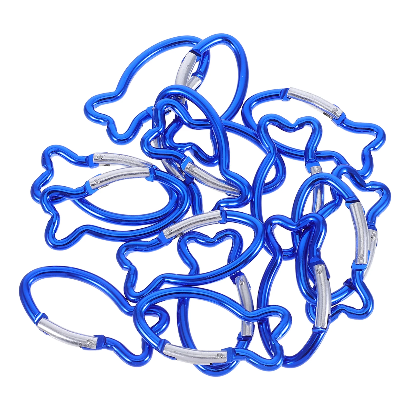 15pcs Fish Shaped Carabiner Aluminum Alloy Outdoor Survival Gear for Climbing Hiking Camping Lightweight Buckle
15pcs Fish Shaped Carabiner Aluminum Alloy Outdoor Survival Gear for Climbing Hiking Camping Lightweight Buckle