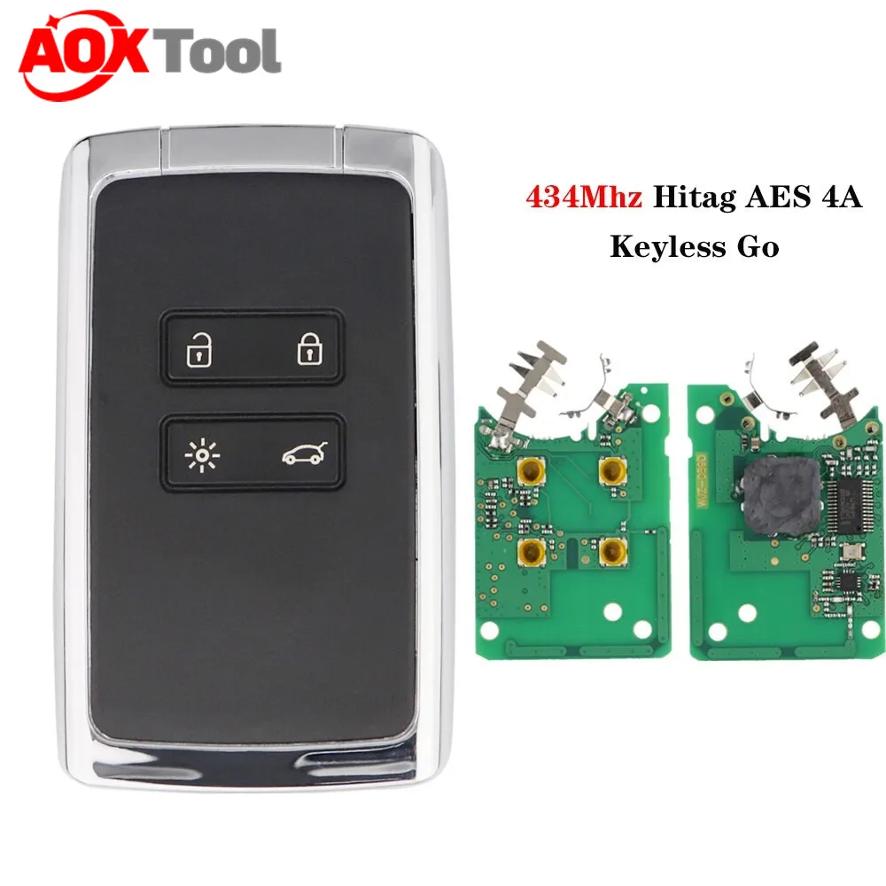 4 Buttons smart remote key case fob shell for RENAULT Koleos Kadjar Tailsman Megane4 Espace5 2016 2017 2018 2019
4 Buttons smart remote key case fob shell for RENAULT Koleos Kadjar Tailsman Megane4 Espace5 2016 2017 2018 2019