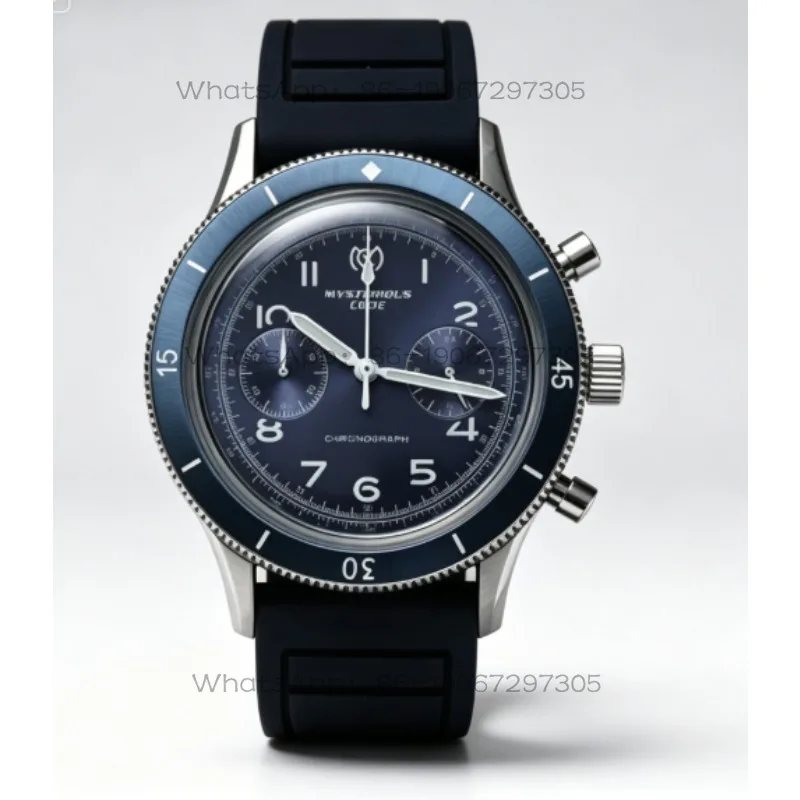 Da Qin Wang Jian Japan Quartz Chronograph VK64 Aviation Waterproof Stainless Steel Watch Male 40MM
Da Qin Wang Jian Japan Quartz Chronograph VK64 Aviation Waterproof Stainless Steel Watch Male 40MM