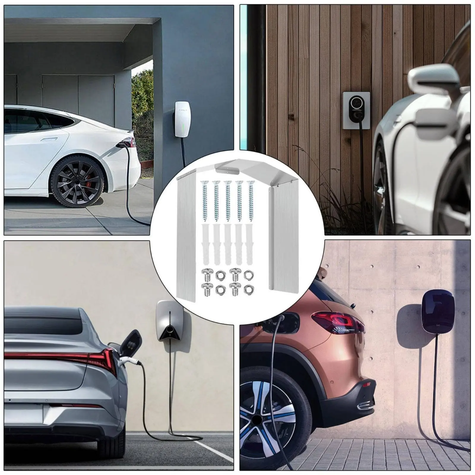 Charging Station Weather Protector Weatherproof Charging Unit Rain Guard Wall Mount Charger Rain Cover Long-Lasting for Carport
Charging Station Weather Protector Weatherproof Charging Unit Rain Guard Wall Mount Charger Rain Cover Long-Lasting for Carport