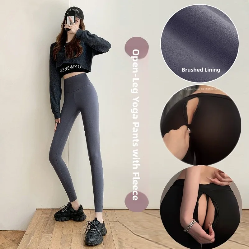 Women's Mid-Zipper Tight Yoga Pants Convenient Crotch Design Base Layer Pants for Couples Date Easy to Wear And off
Women's Mid-Zipper Tight Yoga Pants Convenient Crotch Design Base Layer Pants for Couples Date Easy to Wear And off