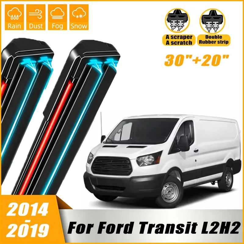 2Pcs Front Windshield Windscreen Wiper Blades For Ford Transit L2H2 2014 - 2019 2015 2016 2017 ,Car Window Rain Brushes 30"+20"
2Pcs Front Windshield Windscreen Wiper Blades For Ford Transit L2H2 2014 - 2019 2015 2016 2017 ,Car Window Rain Brushes 30"+20"