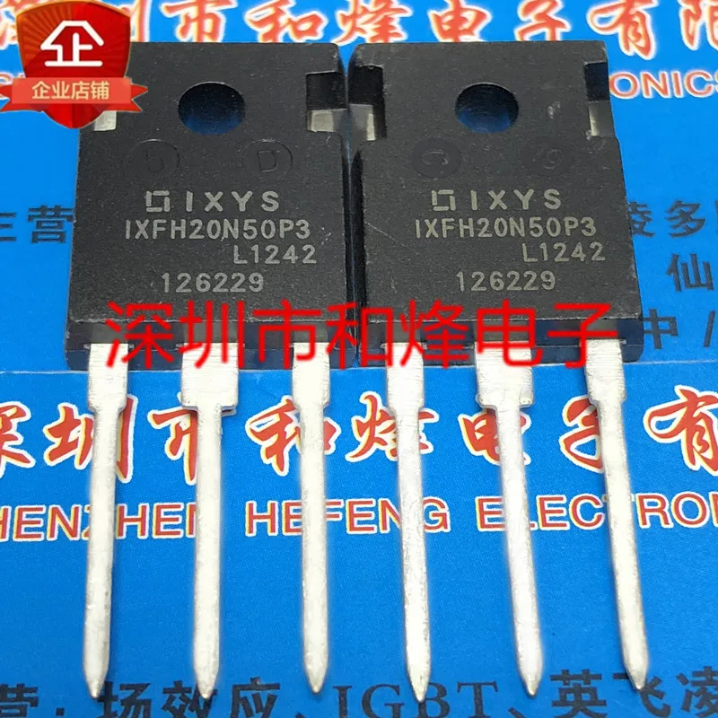 Новый и оригинальный силовой транзистор IXFH20N50P3 TO-247 500 В 20A, большой ток
Новый и оригинальный силовой транзистор IXFH20N50P3 TO-247 500 В 20A, большой ток
