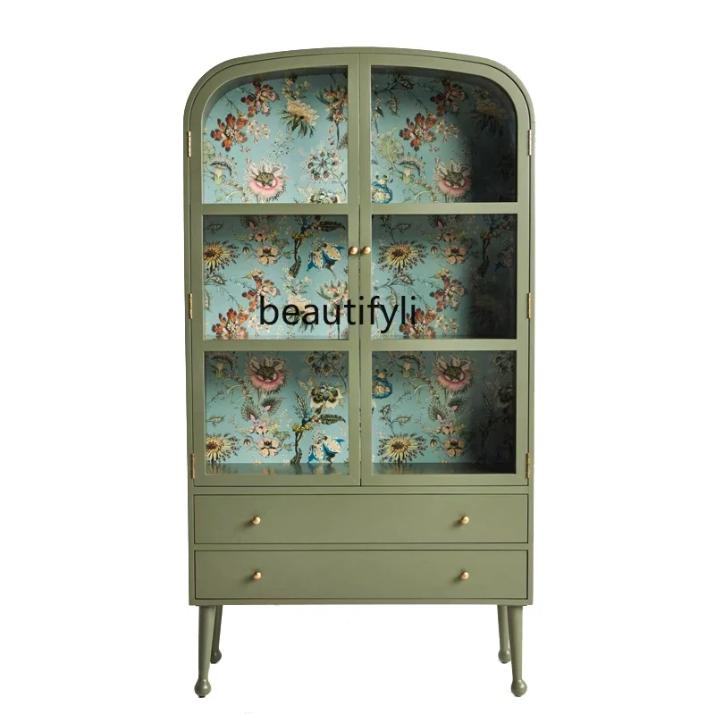 xzFrench retro, glass dining side, American double door, storage, wine cabinet entrance, decorative cabinet
xzFrench retro, glass dining side, American double door, storage, wine cabinet entrance, decorative cabinet
