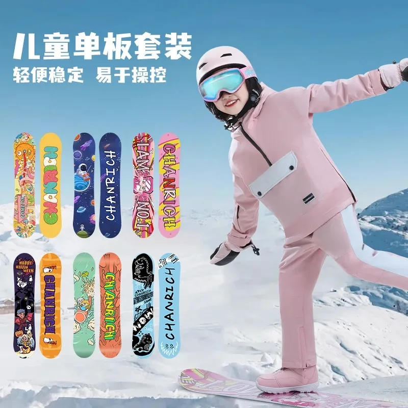 High Quality Biax Fiber Glass Kid's Snowboarding Child snowboards Single Snow Board Unisex Junior Winter Outdoor Ski Equipment
High Quality Biax Fiber Glass Kid's Snowboarding Child snowboards Single Snow Board Unisex Junior Winter Outdoor Ski Equipment