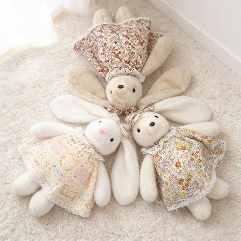 36cm Kawaii Lop Rabbit Plush Toy Cute Floral Skirt Bunny Doll Soft Stuffed Animal Lovely Gift For Kids Friends
36cm Kawaii Lop Rabbit Plush Toy Cute Floral Skirt Bunny Doll Soft Stuffed Animal Lovely Gift For Kids Friends