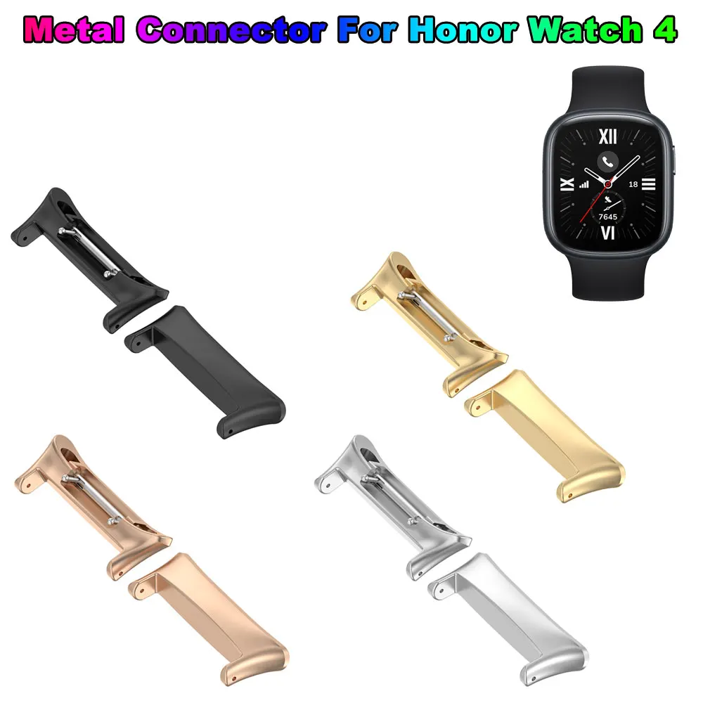 20mm Strap Metal Connector For Honor Watch 4 Stainless Steel Connector Smartwatch Accessories Adapter For Honor Watch4
20mm Strap Metal Connector For Honor Watch 4 Stainless Steel Connector Smartwatch Accessories Adapter For Honor Watch4