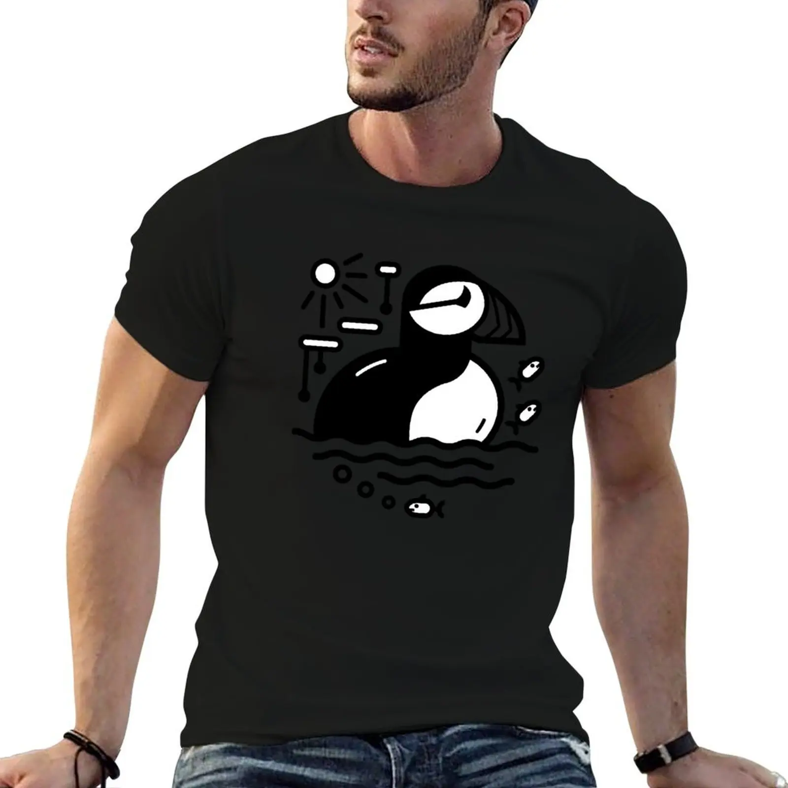 t man T-Shirt personalised shirt cotton t shirt Abstract and Ocean t shirt Scene Puffin man cotton
t man T-Shirt personalised shirt cotton t shirt Abstract and Ocean t shirt Scene Puffin man cotton