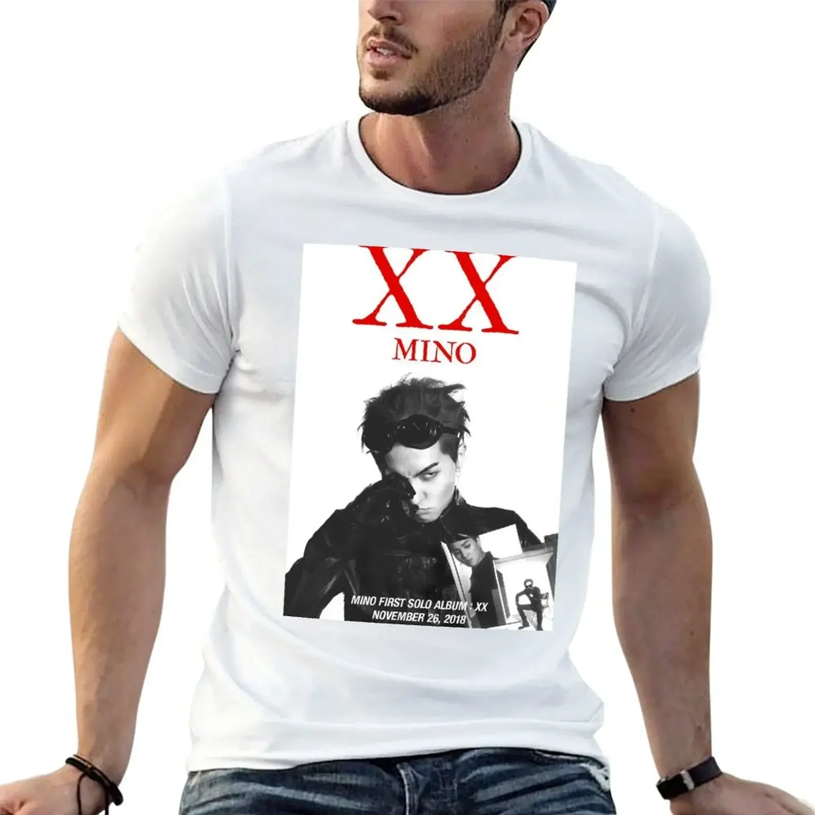 WINNER MINO XX T-Shirt rapper graphic tees blue archive customs design your own custom shirt plain black t shirts men
WINNER MINO XX T-Shirt rapper graphic tees blue archive customs design your own custom shirt plain black t shirts men