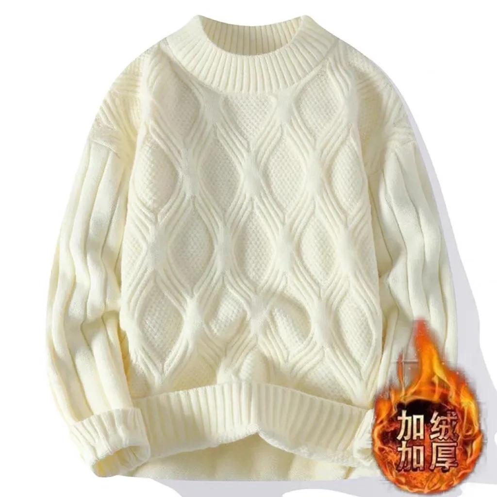 Autumn New Women White O-Collar Sweaters Clothes Winter Vintage Sweater Women Coats Solid Striped Pullover Turtleneck Knitted
Autumn New Women White O-Collar Sweaters Clothes Winter Vintage Sweater Women Coats Solid Striped Pullover Turtleneck Knitted