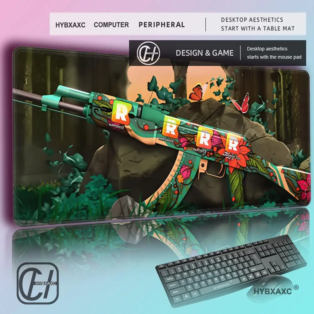 HYBXAXC CSGO Counter Strike Gun AK M4 game Boys esports Thickens oversized mousepad tablepad keyboard pad custom nonslip deskmat
HYBXAXC CSGO Counter Strike Gun AK M4 game Boys esports Thickens oversized mousepad tablepad keyboard pad custom nonslip deskmat