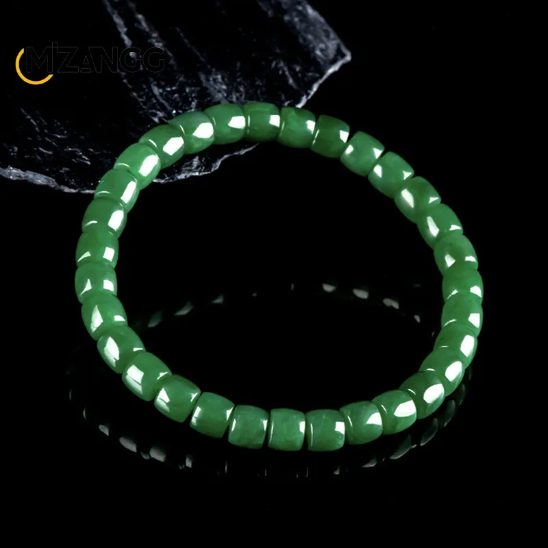 Натуральный нефрит Хэтянь, яшма, браслет из бусин, роскошный ледяной нефрит, шпинат, зеленые нити для мужчин и женщин, праздничный подарок
Натуральный нефрит Хэтянь, яшма, браслет из бусин, роскошный ледяной нефрит, шпинат, зеленые нити для мужчин и женщин, праздничный подарок