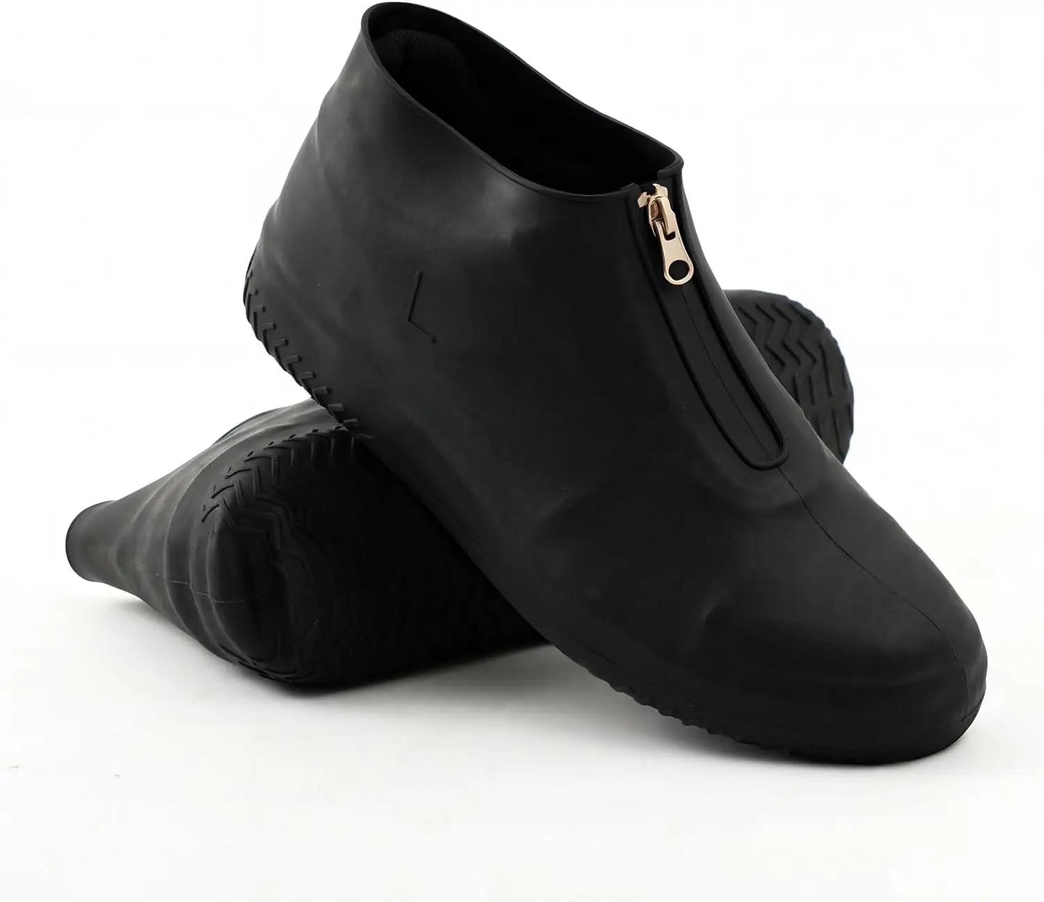 Silicone Waterproof Shoe Covers Reusable Rubber Rain Overshoes with Zipper, Non Slip Galoshes Shoe Protectors for Men and Women
Silicone Waterproof Shoe Covers Reusable Rubber Rain Overshoes with Zipper, Non Slip Galoshes Shoe Protectors for Men and Women