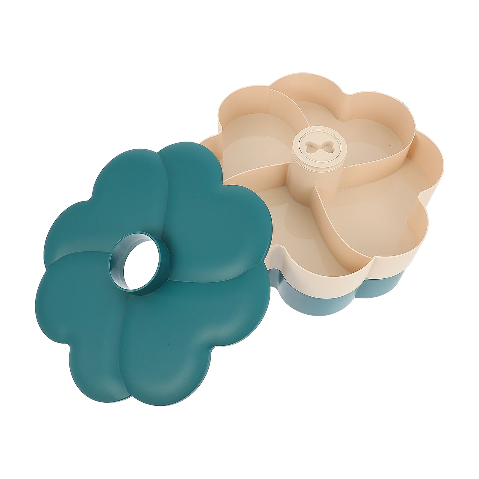 Rotating C Double Layers Dried Fruit Platter Nut Serving Tray Party Snack Flower Shape PP Storage Display Kitchen Bar Room
Rotating C Double Layers Dried Fruit Platter Nut Serving Tray Party Snack Flower Shape PP Storage Display Kitchen Bar Room
