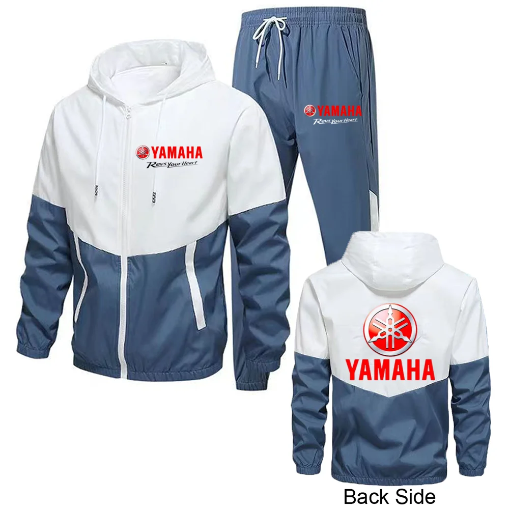 Yamaha men's outdoor sports zipper hooded sweatshirt, spring and autumn men's motorcycle riding jacket set
Yamaha men's outdoor sports zipper hooded sweatshirt, spring and autumn men's motorcycle riding jacket set