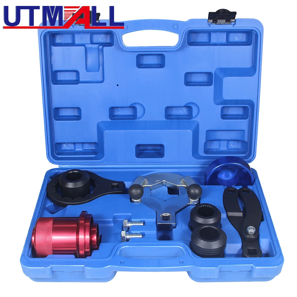 Rear Drive Axle Differential Installer Remover Tool Kit for BMW M2 M3 M4 M5 E70 E71 E82 E90 E91 F12 X3 X5 with 27/34/37 Teeth
Rear Drive Axle Differential Installer Remover Tool Kit for BMW M2 M3 M4 M5 E70 E71 E82 E90 E91 F12 X3 X5 with 27/34/37 Teeth