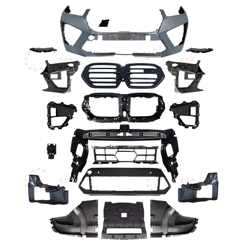 For Bm X5 G05 Lci Body Kit 2023year Upgradet To X5m F95 Lci Bumper Grille Over Fenders Rear Diffuser Lip Exhaust Muffler Tip
For Bm X5 G05 Lci Body Kit 2023year Upgradet To X5m F95 Lci Bumper Grille Over Fenders Rear Diffuser Lip Exhaust Muffler Tip
