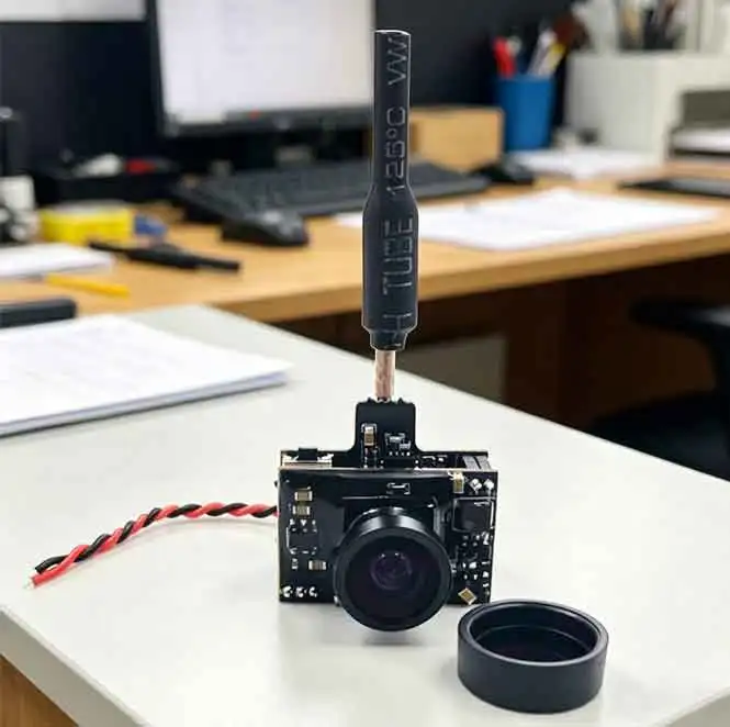 5.8G 40CH VTX 0/25mW/100mW/200mW Switchable 600TVL 1/3 Cmos FPV Micro AIO Camera for FPV Drone Like Tiny Whoop Blade Inductrix
5.8G 40CH VTX 0/25mW/100mW/200mW Switchable 600TVL 1/3 Cmos FPV Micro AIO Camera for FPV Drone Like Tiny Whoop Blade Inductrix