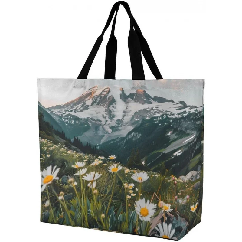 Mount Rainier National Park Shopping Многоразовая сумка-тоут Легкая сумка для продуктов на плечо для женщин и мужчин
Mount Rainier National Park Shopping Многоразовая сумка-тоут Легкая сумка для продуктов на плечо для женщин и мужчин