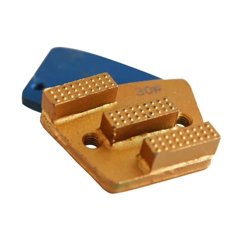 Blastrac Metal Diamond Grinding Block with Three Rectangle Dots Rough Diamond Segments for ASL Floor Grinder - 12PCS.
Blastrac Metal Diamond Grinding Block with Three Rectangle Dots Rough Diamond Segments for ASL Floor Grinder - 12PCS.