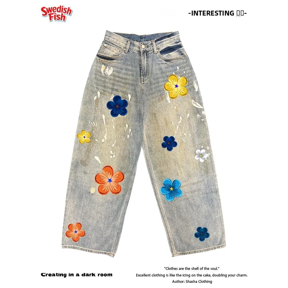 Original Patchwork Interesting Soul Trendy Loose Straight Leg Jeans Washed out Graffiti Vintage Style No Brand Registered Tra...
Original Patchwork Interesting Soul Trendy Loose Straight Leg Jeans Washed out Graffiti Vintage Style No Brand Registered Tra...