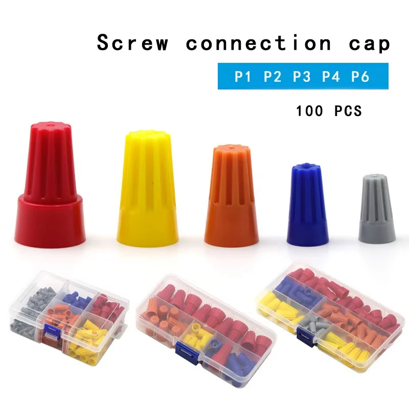 40-330 PCS Quick Connector Spring Cap Cable Wire Connector Crimp End Terminals Insulated Electrical Insert Splice Swivel Wire P1
40-330 PCS Quick Connector Spring Cap Cable Wire Connector Crimp End Terminals Insulated Electrical Insert Splice Swivel Wire P1