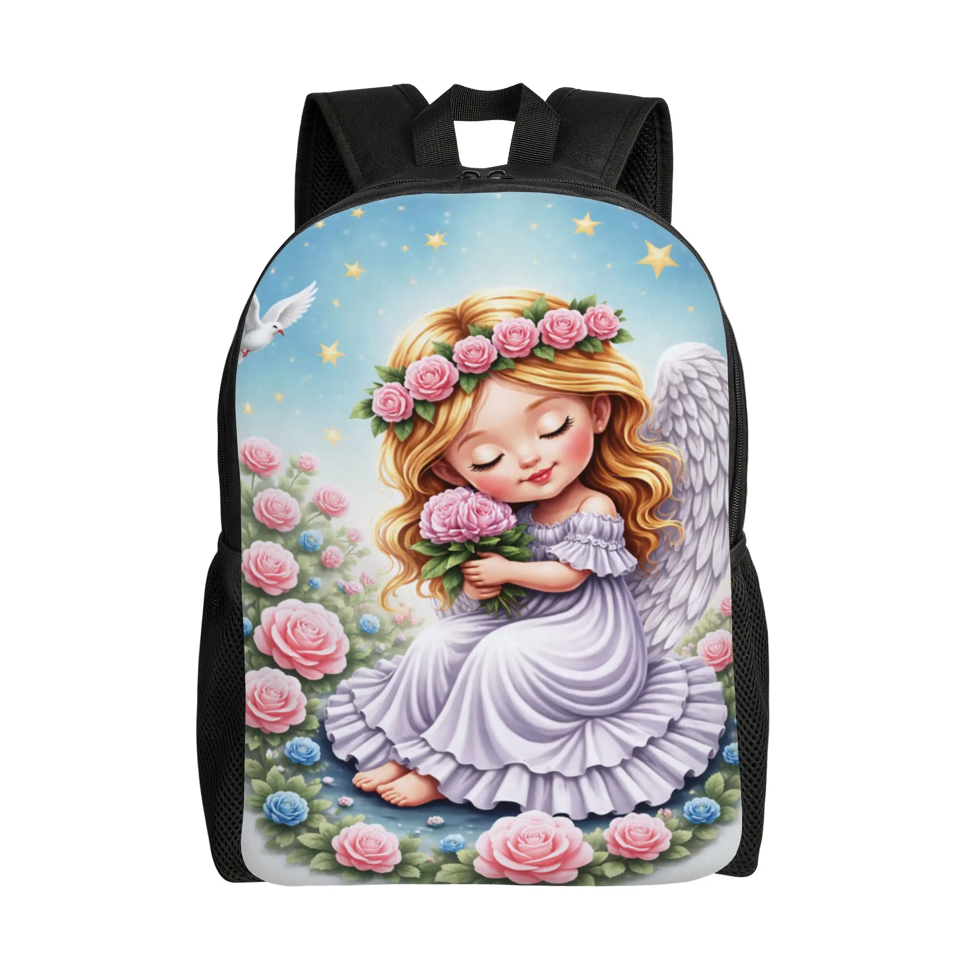 Рюкзак для подростков с графическим принтом Kawaii Little Angel Prayer, школьный рюкзак с карманом для мужчин и женщин, сумка через плечо для ноутбука
Рюкзак для подростков с графическим принтом Kawaii Little Angel Prayer, школьный рюкзак с карманом для мужчин и женщин, сумка через плечо для ноутбука